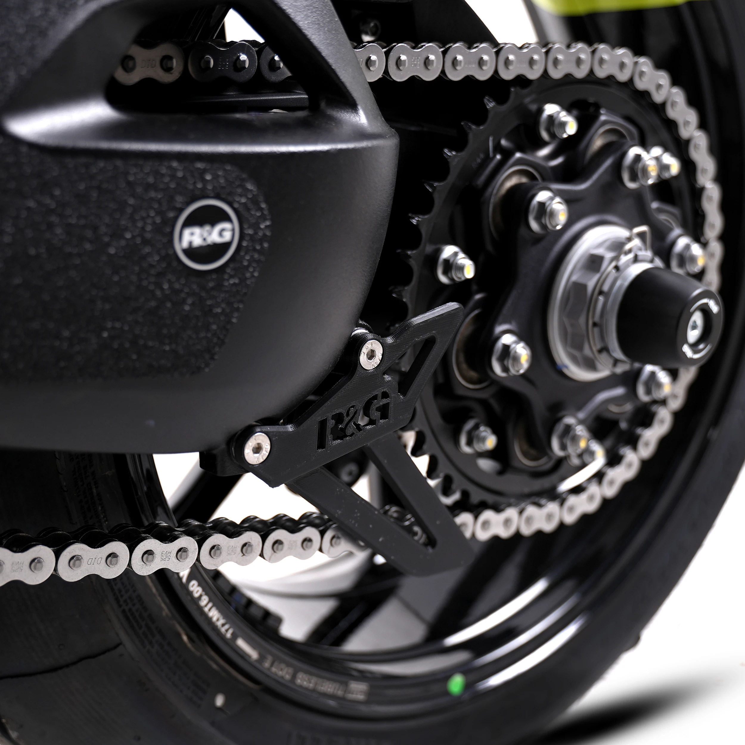 Toe Chain Guards - Toe Guard for the Triumph Speed Triple 1200RX '25-, Speed Triple 1200RR '22- & Speed Triple 1200RS '21-