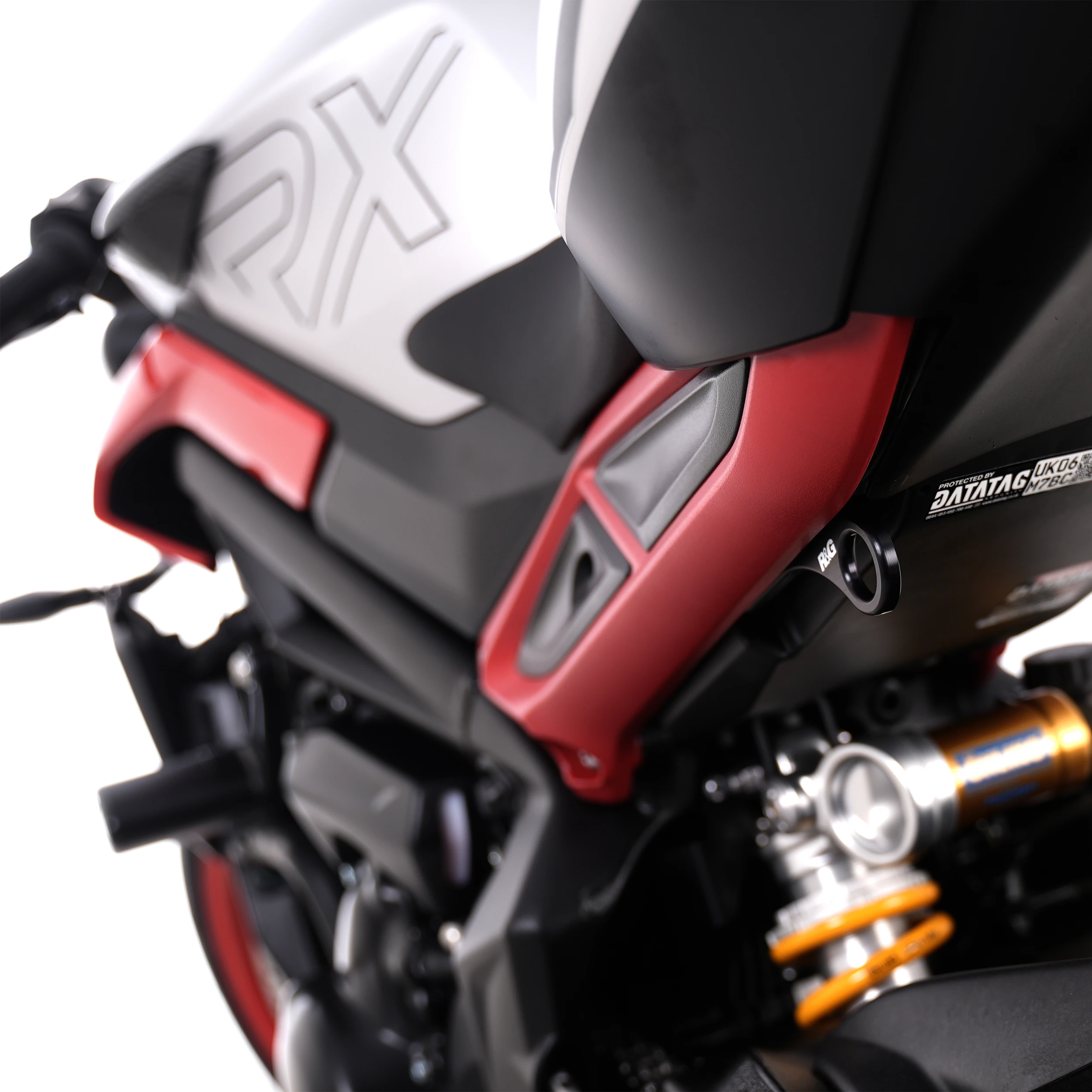 Tie-Down Hooks for Triumph Daytona 675/ 675R '13-, Street Triple 675 '17-, Moto 2 765 '20-, Street Triple 765 RX '26- &  Street Triple R / RS 765 '17-, Street Triple S 765  '17-'20,