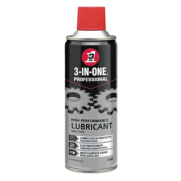 3-IN-1 400ml High Performance Lubricant Spray with PTFE