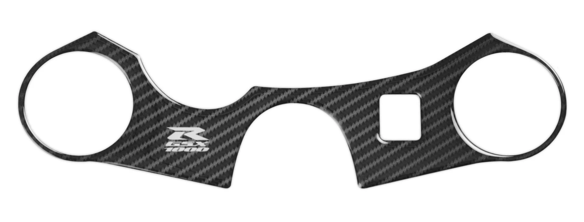 Red Dynamic Carbon Fibre Yoke Pad for the Suzuki GSX-R1000 '07-'08