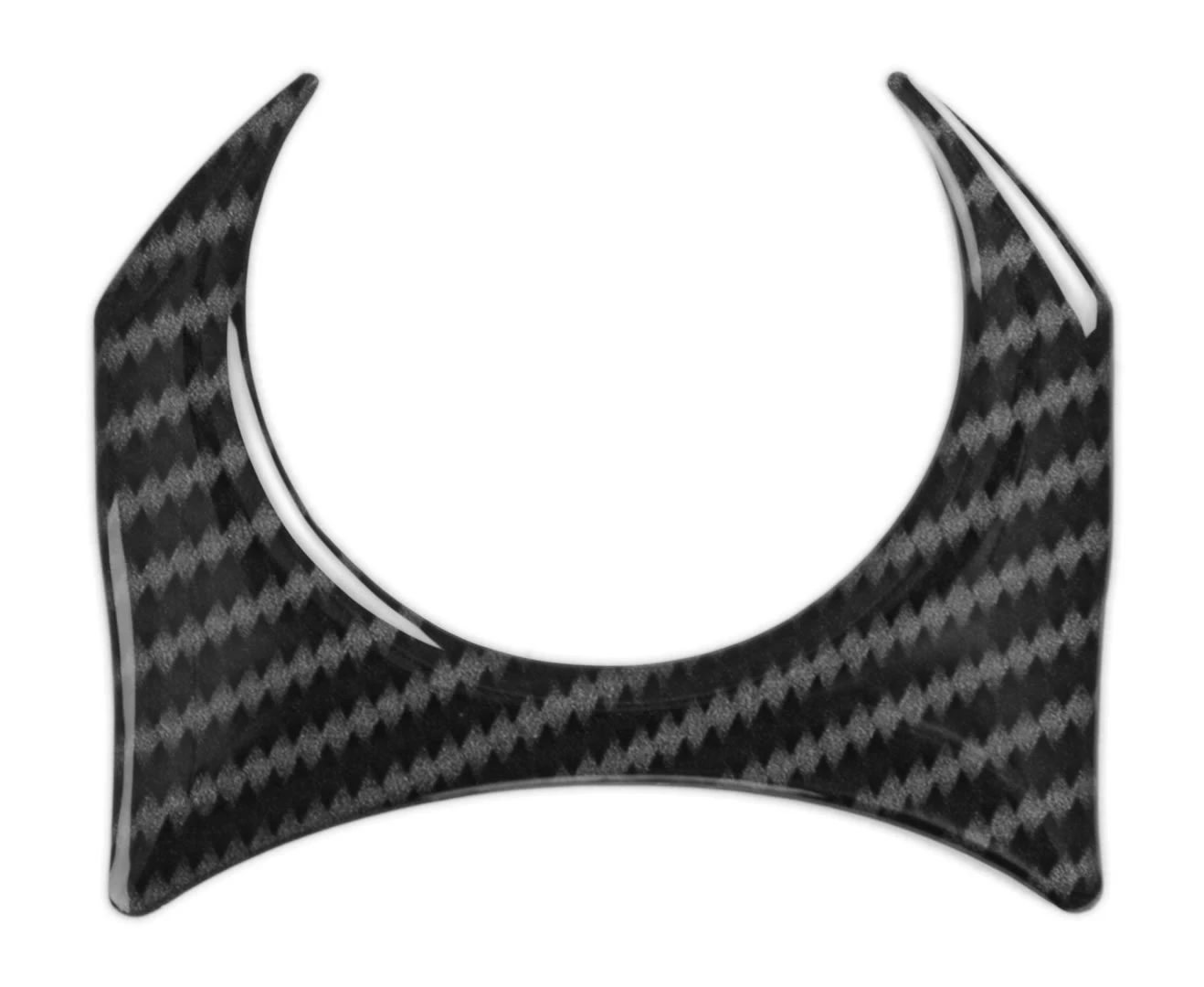 Red Dynamic Carbon Fibre Yoke Pad for the Suzuki V-Strom 650 '12-