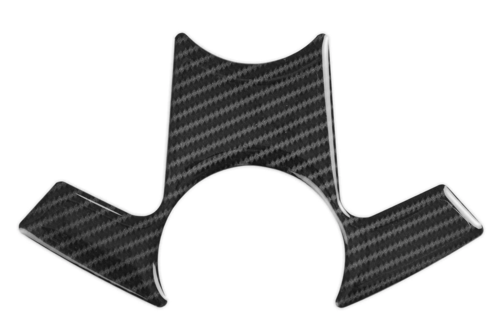 Red Dynamic Carbon Fibre Yoke Pad for Kawasaki Ninja 250/300 ABS models