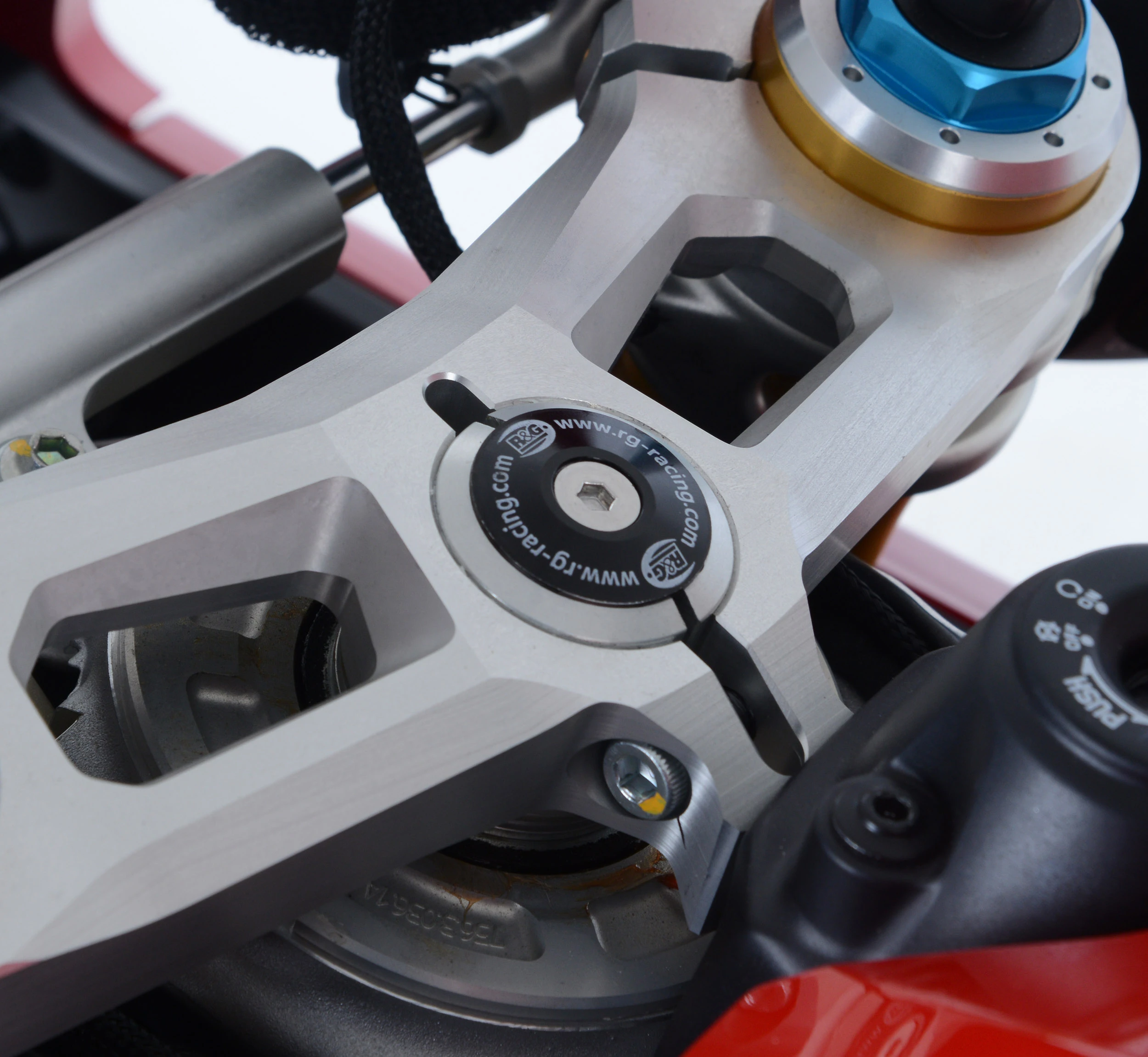 Top Yoke Cap for Ducati Panigale V4, V4S, V4 Speciale '18, Streetfighter V4 (S) '20- & Ducati Streetfighter V2 '22- '24