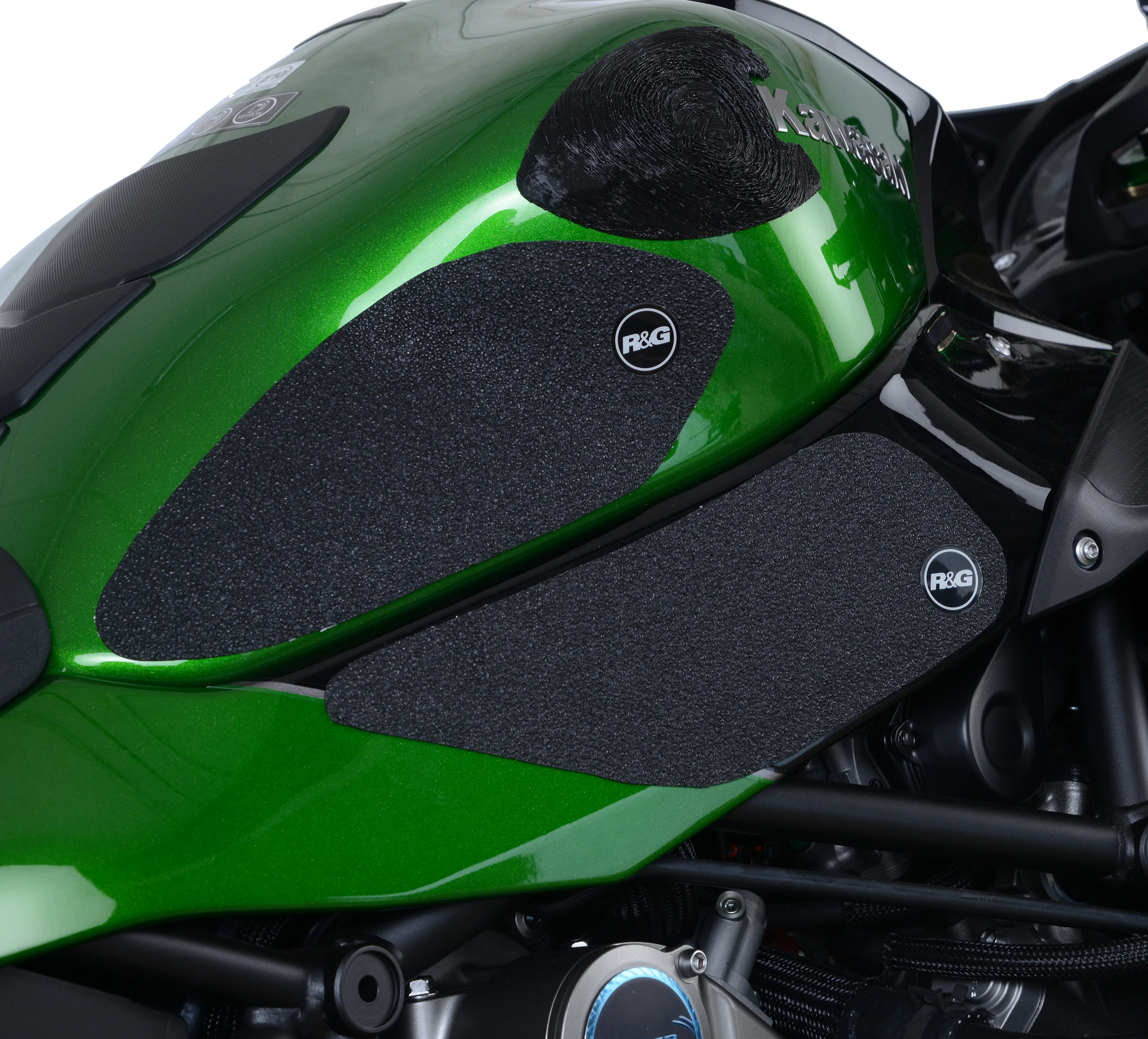 R&G Tank Traction Grips for Kawasaki Ninja H2 SX '18- '24 (4-Piece)