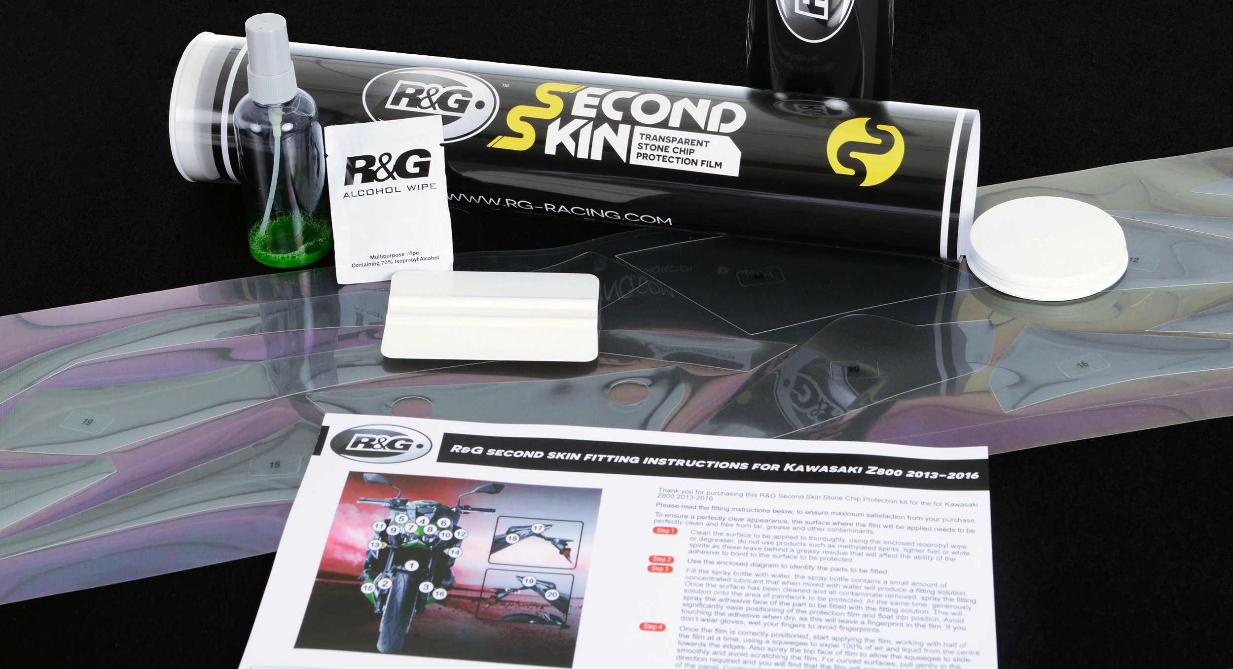 R&G Second Skin for Kawasaki Ninja 250 '18- & Ninja 400 '18-