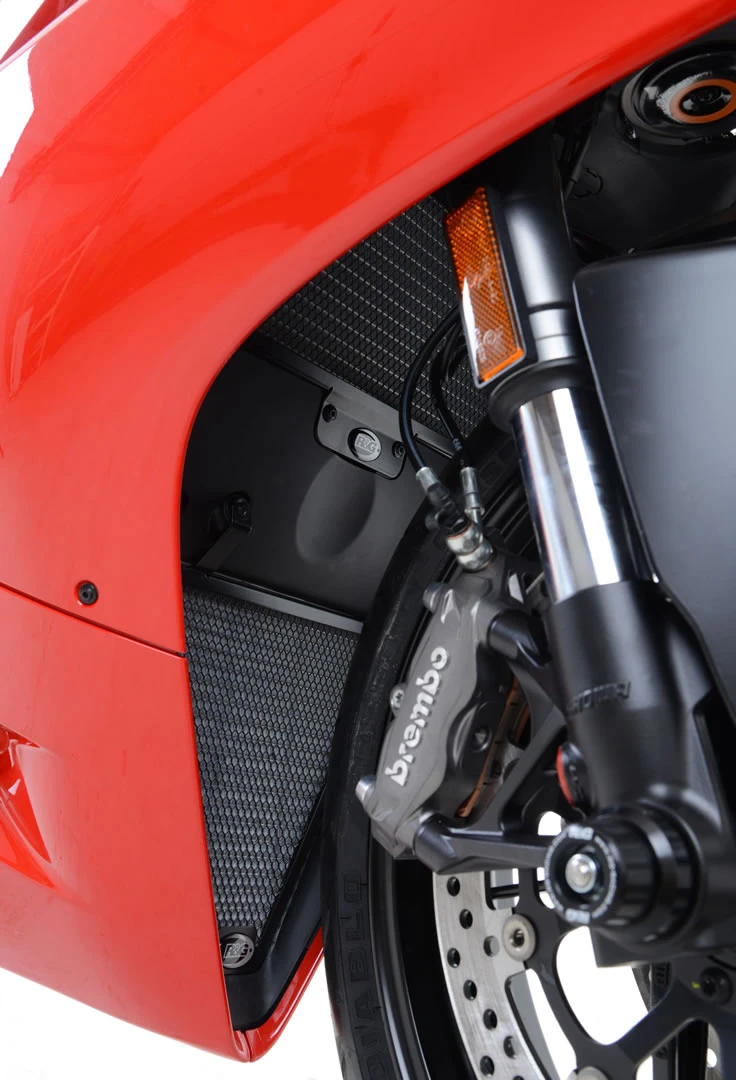 Radiator Guards (2piece) for Ducati Panigale 899 '13-/959 '16-/1199 '12-/1299 '15- and Panigale V2 ’20- '24