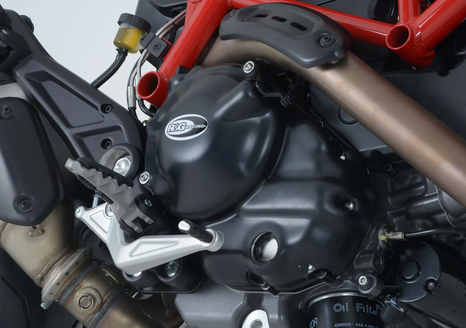 Engine Case Cover Kit (2pc) For Ducati Hypermotard/Hyperstrada 821 '13-