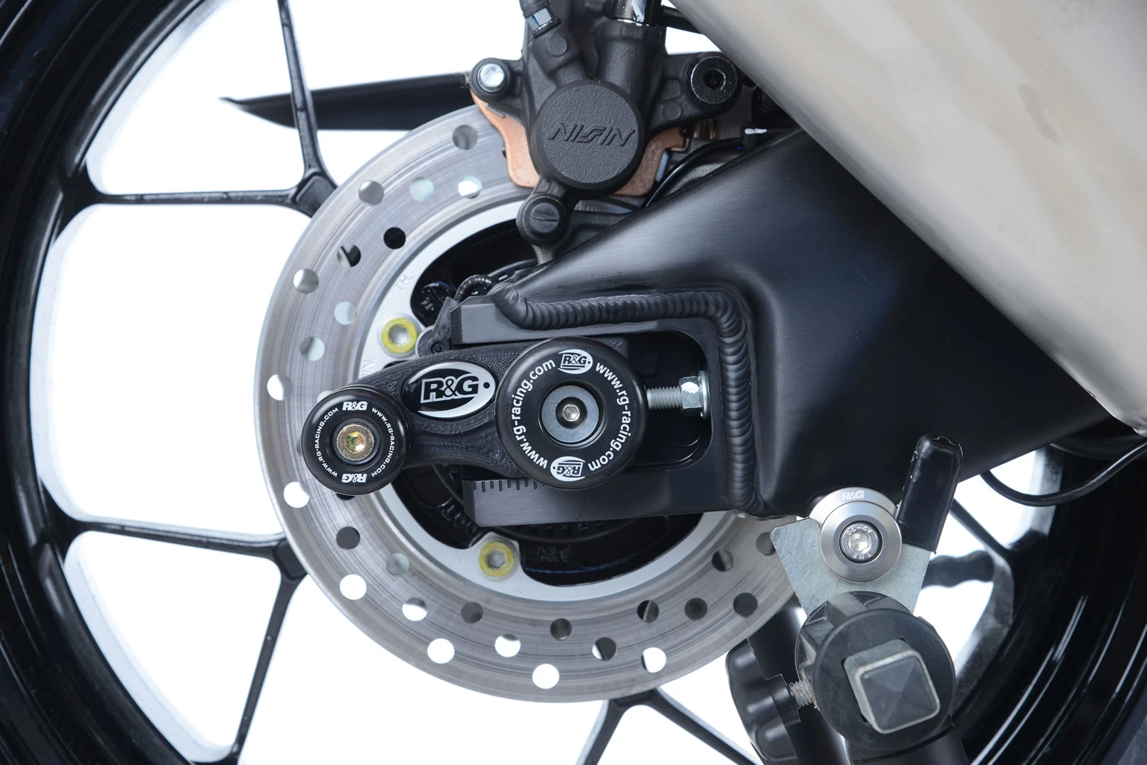 Swingarm Protectors for the Honda CBR1000RR '17-, SP '17-, SP2 '17-, CBR1000RR-R Fireblade & Fireblade SP '20-