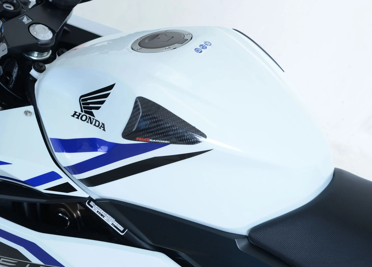 Carbon Fibre Tank Sliders for Honda CBR500R '16-