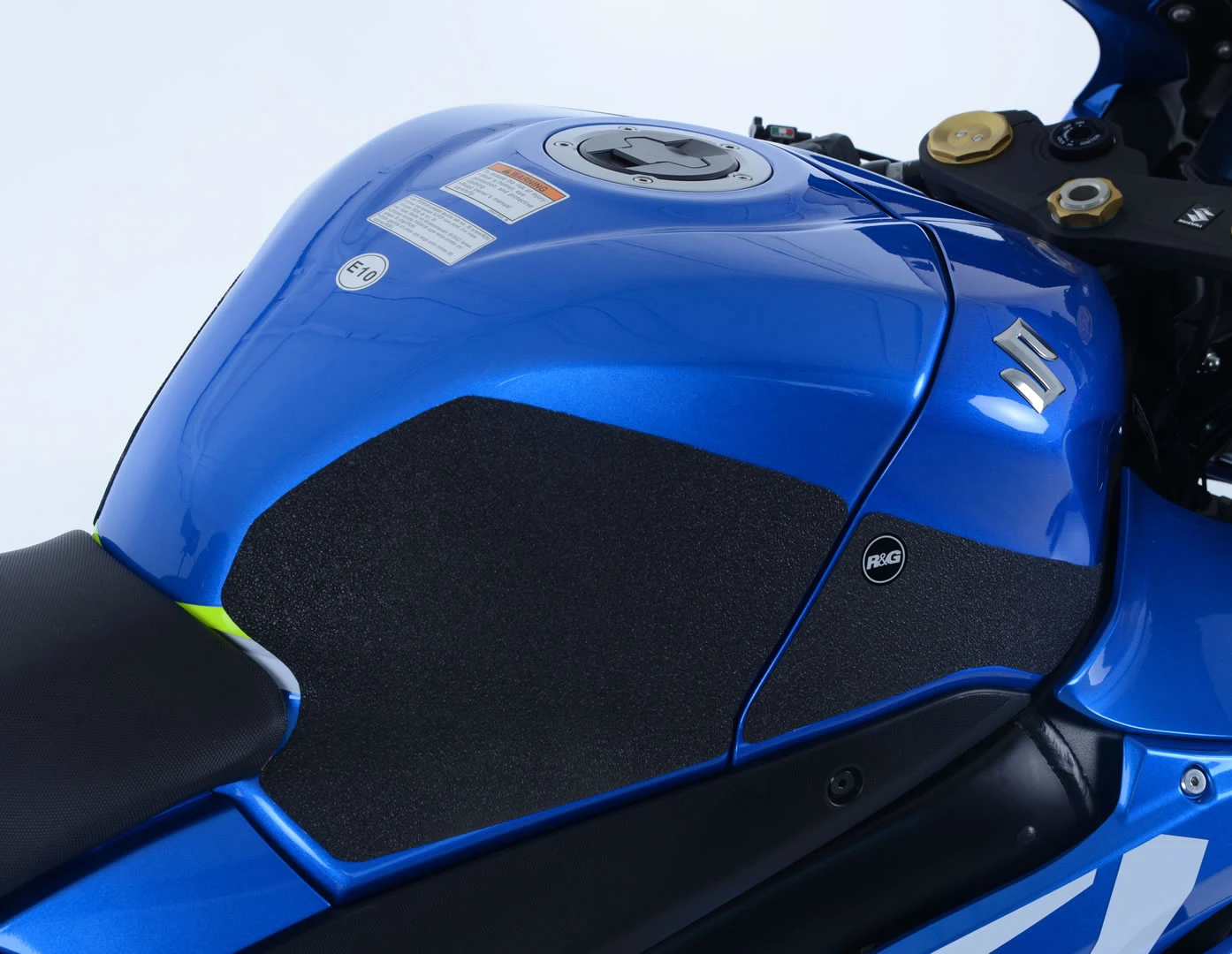 R&G Tank Traction Grips for Suzuki GSX-R1000 '17- '24 / GSX-R1000R '17- '24
