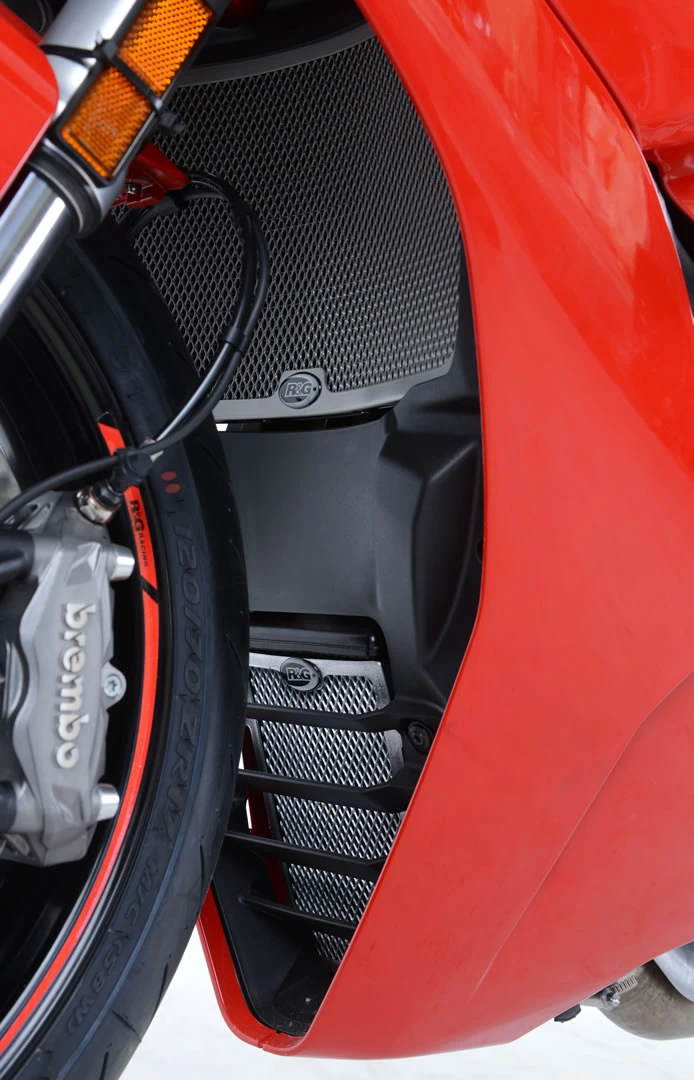 Radiator Guard and Oil Cooler Guard Kit for Ducati Supersport (S) '17-'20 & Supersport 950 S '21- 