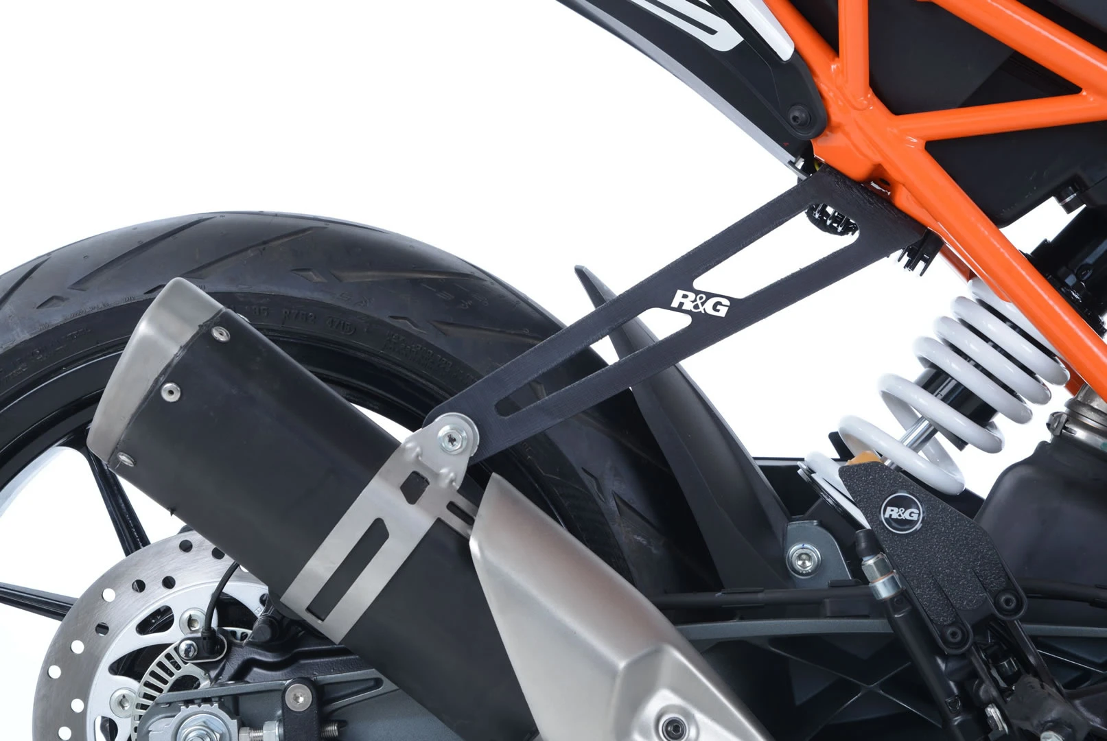 Exhaust Hanger & Blanking Plate Kit for the KTM Duke 125 '17-'23 models