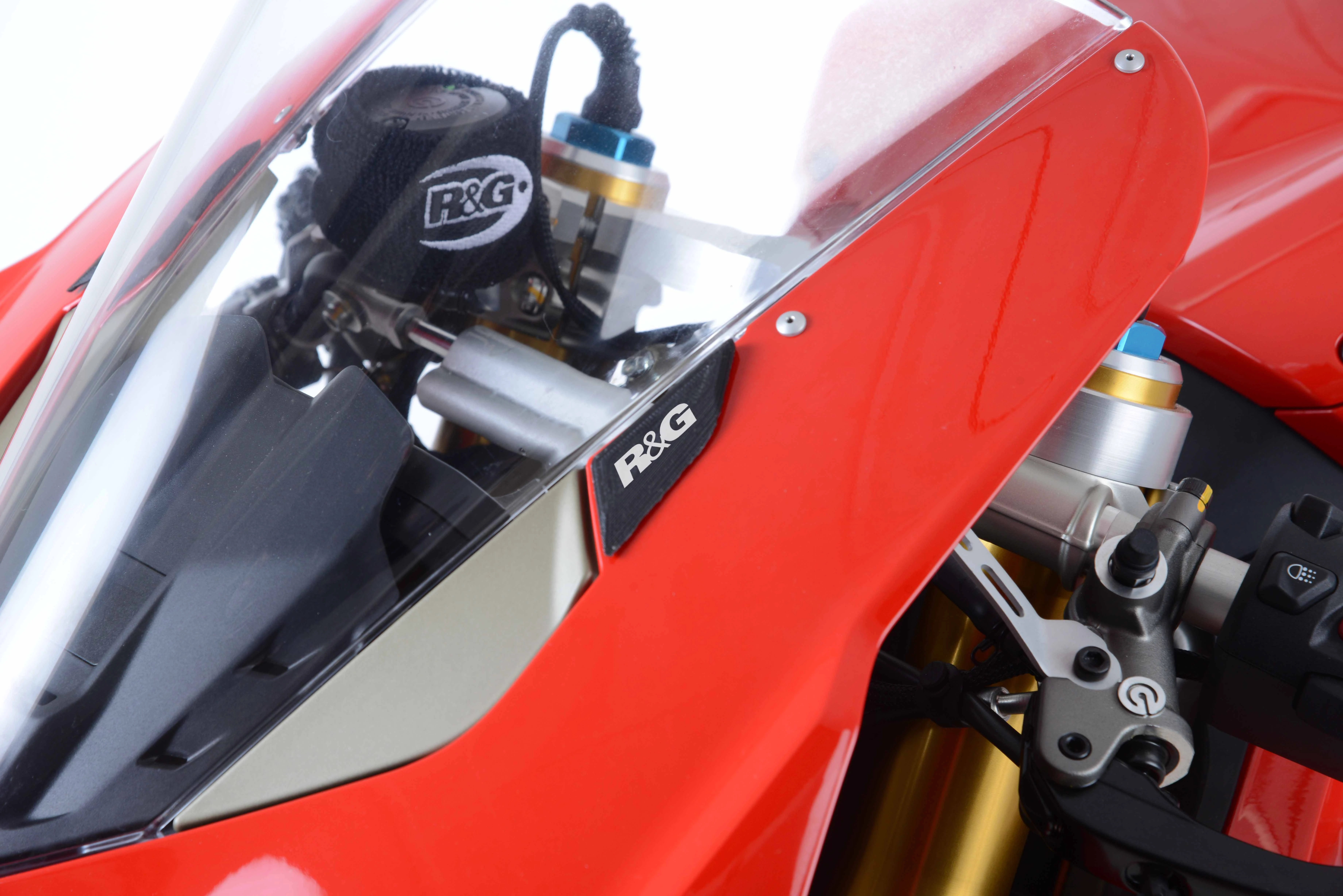 Mirror Blanking Plates for Ducati Panigale V4/V4S '18-, V4R '19- & Panigale V2 '20-