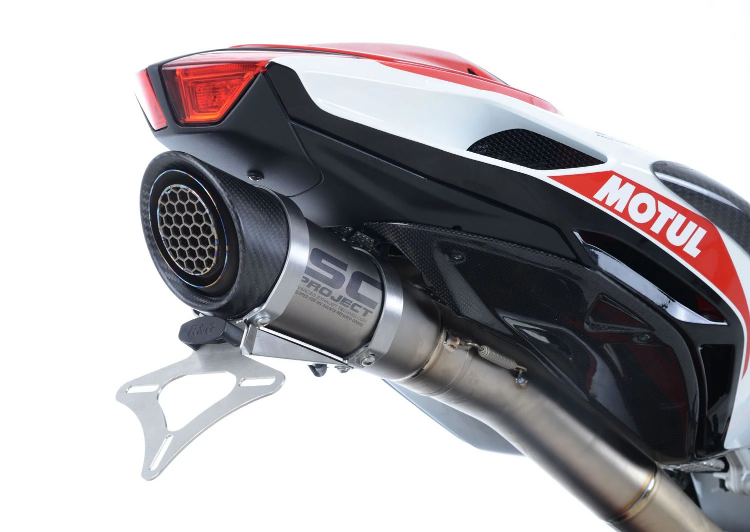 Tail Tidy for MV Agusta F4 RC '17 With SC Project Exhaust