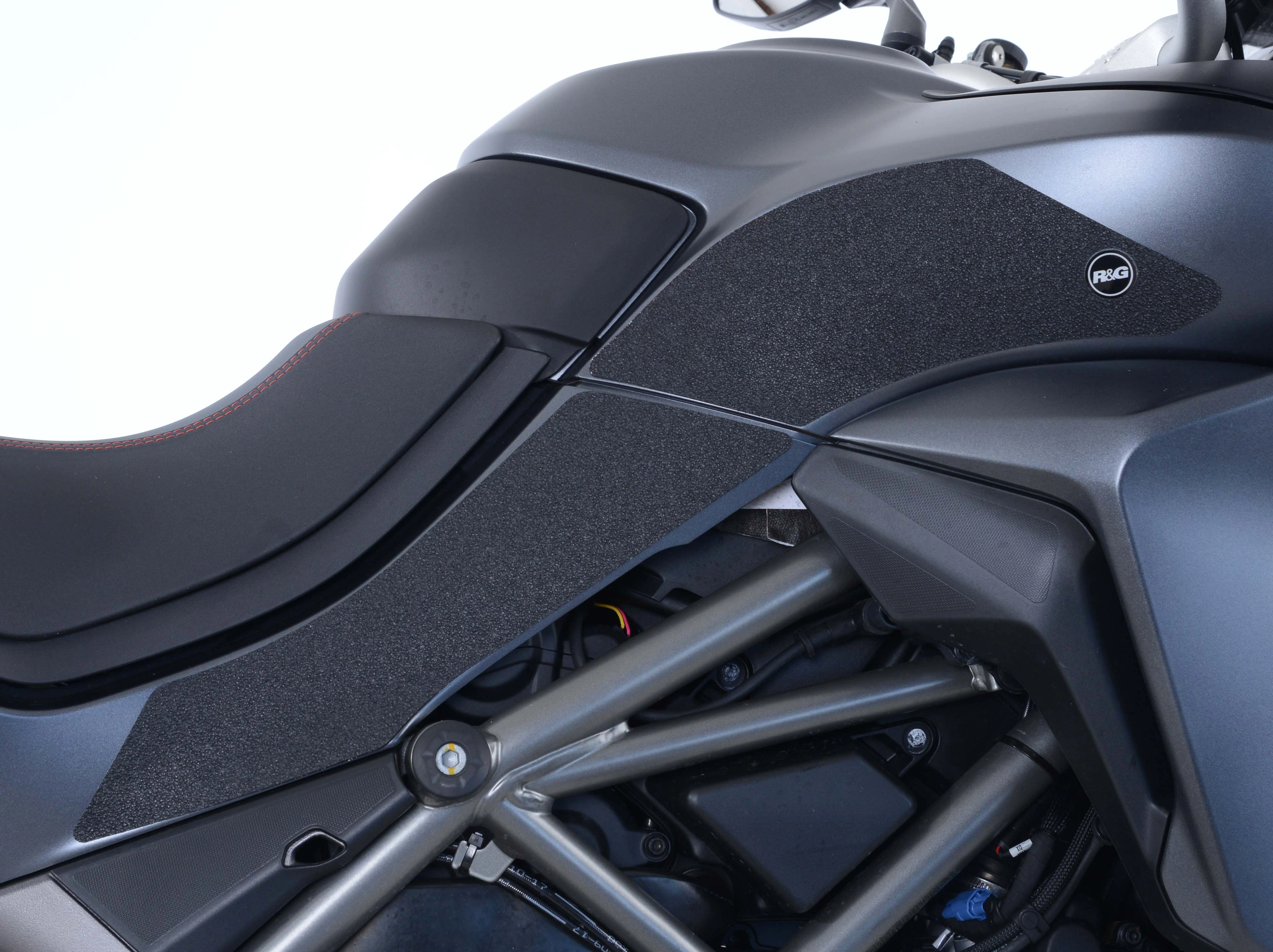 R&G Tank Traction Grips for Ducati Multistrada 1260, 1260S, 1260 D-AIR and 1260 Pikes Peak '18- models.