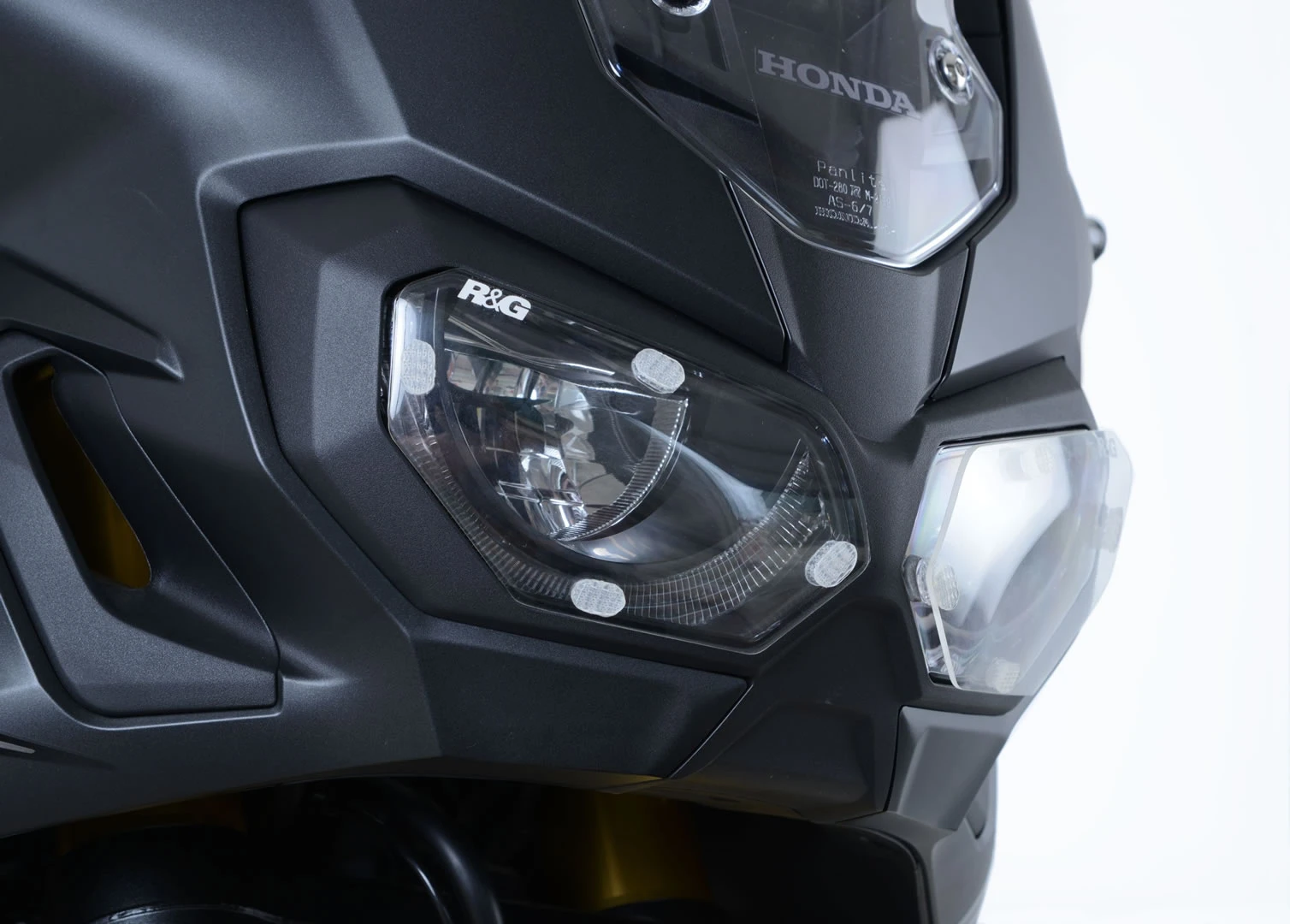 Headlight Shields for Honda CRF1000L Africa Twin '16- and Africa Twin Adventure Sports '18-'19 (Pair) 