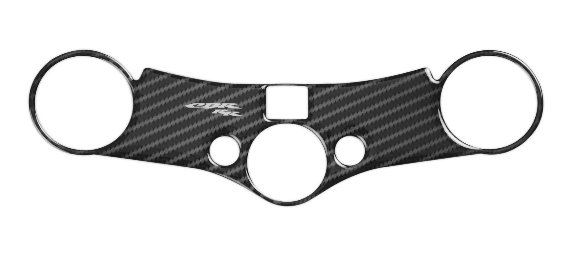 Red Dynamic Carbon Fibre Yoke Pad for Honda CBR600RR '07-'16