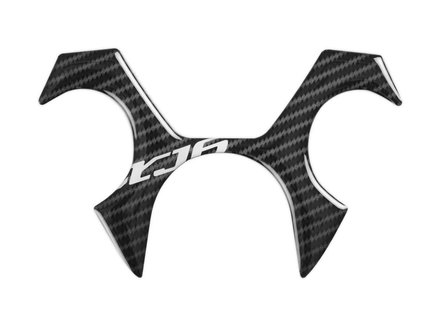 Red Dynamic Carbon Fibre Yoke Pad for Yamaha XJ6/XJ6F/Diversion