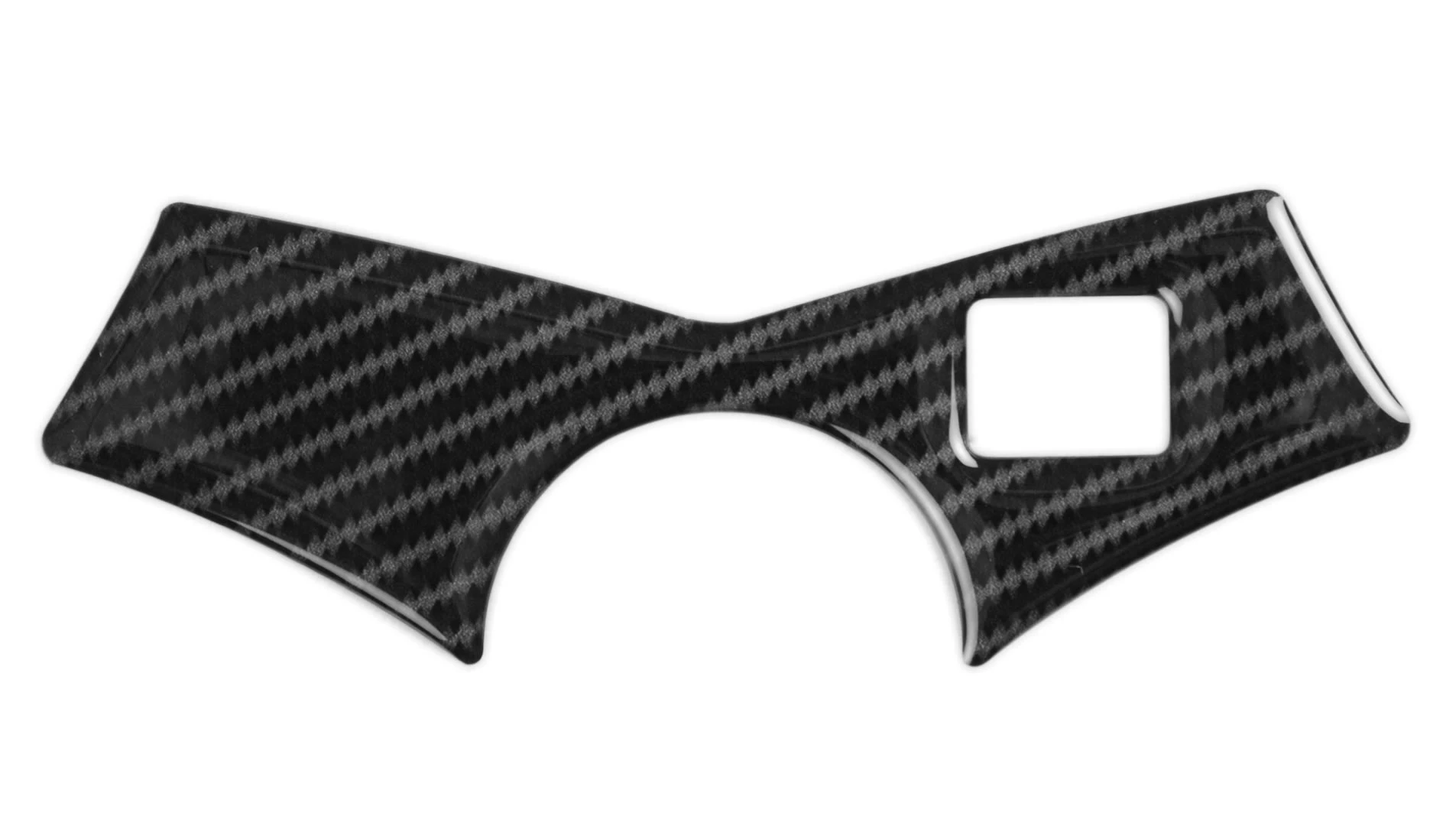 Red Dynamic Carbon Fibre Yoke Pad for Honda CBR125R & CBR150R '10-'16
