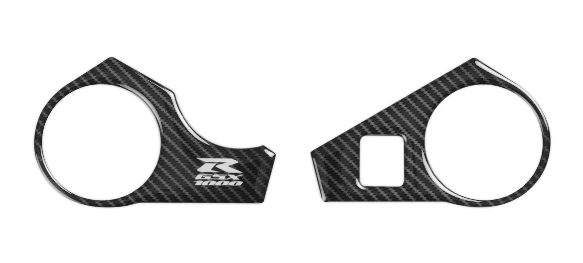 Red Dynamic Carbon Fibre Yoke Pad for the Suzuki GSX-R1000 '09-'16