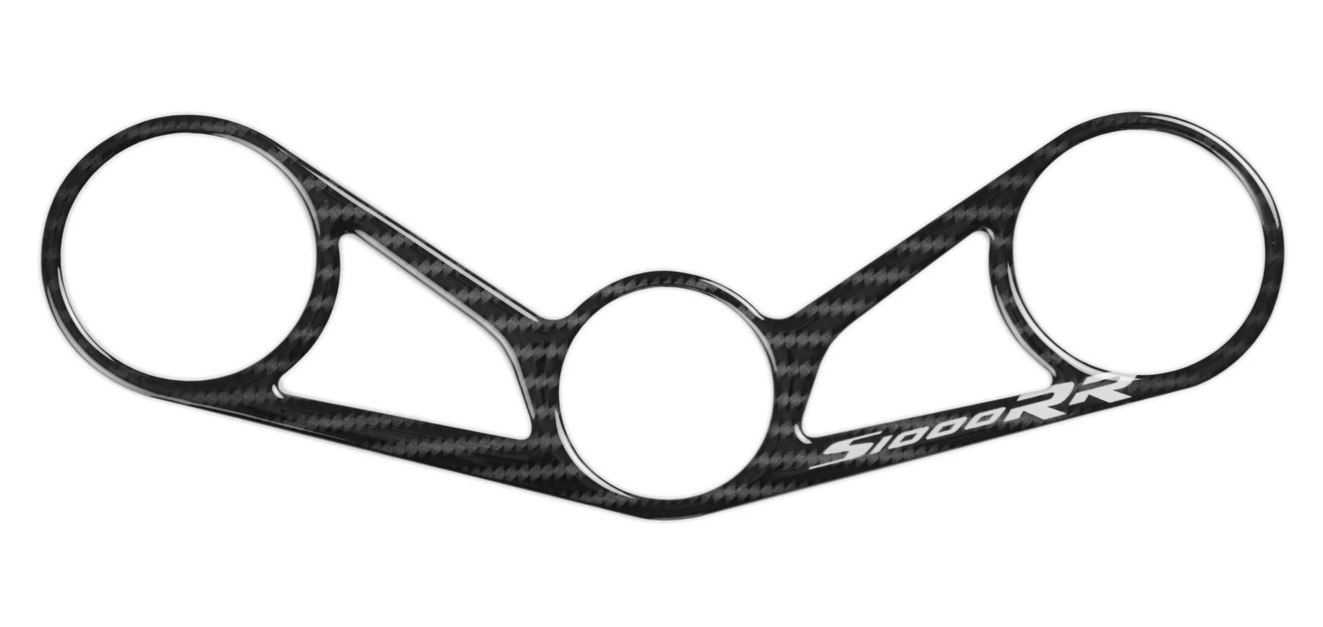 Red Dynamic Carbon Fibre Yoke Pad for BMW S1000RR '10-'11
