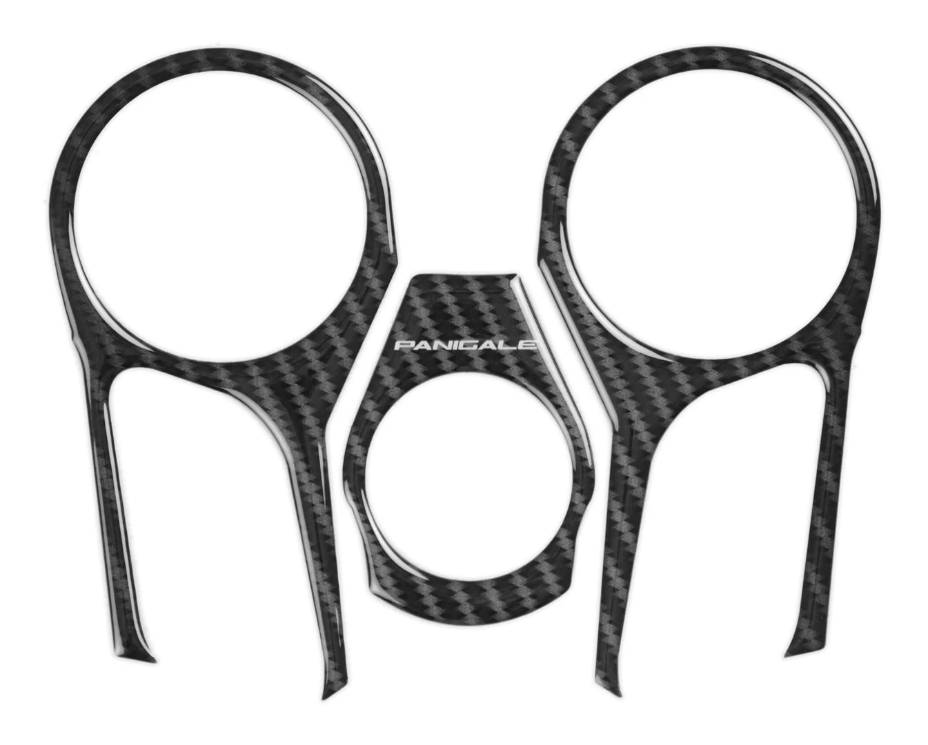 Red Dynamic Carbon Fibre Yoke Pad for Ducati Panigale 1199/1299 '12-'16 models