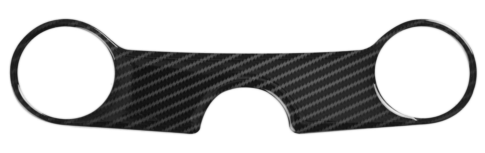 Red Dynamic Carbon Fibre Yoke Pad for Aprilia RSV1000/Falco