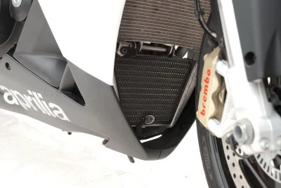 Oil Cooler Guard for Aprilia RSV4/ R '09-'14 and Aprilia V4 Tuono '11-'14