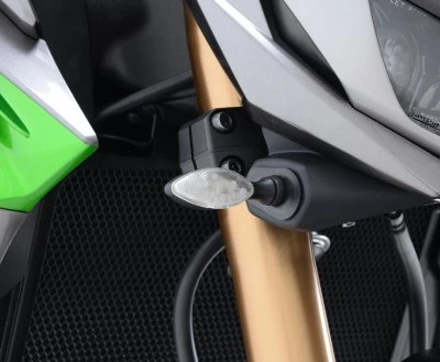 Front Indicator Adapter Kit for the Kawasaki Ninja 250 ('13-'17) Z1000 '14-, Z125, Z650 and Z300 models