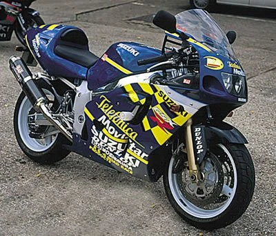 Crash Protectors - Classic Style for Suzuki GSXR600 and the GSXR750 (SRAD) 1996 - 2000