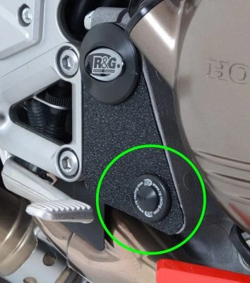 Frame Plug for Honda VFR 800 '14- and Crossrunner '15- (RHS Bottom Only)