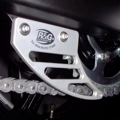Toe Chain Guards - Aluminium - Silver