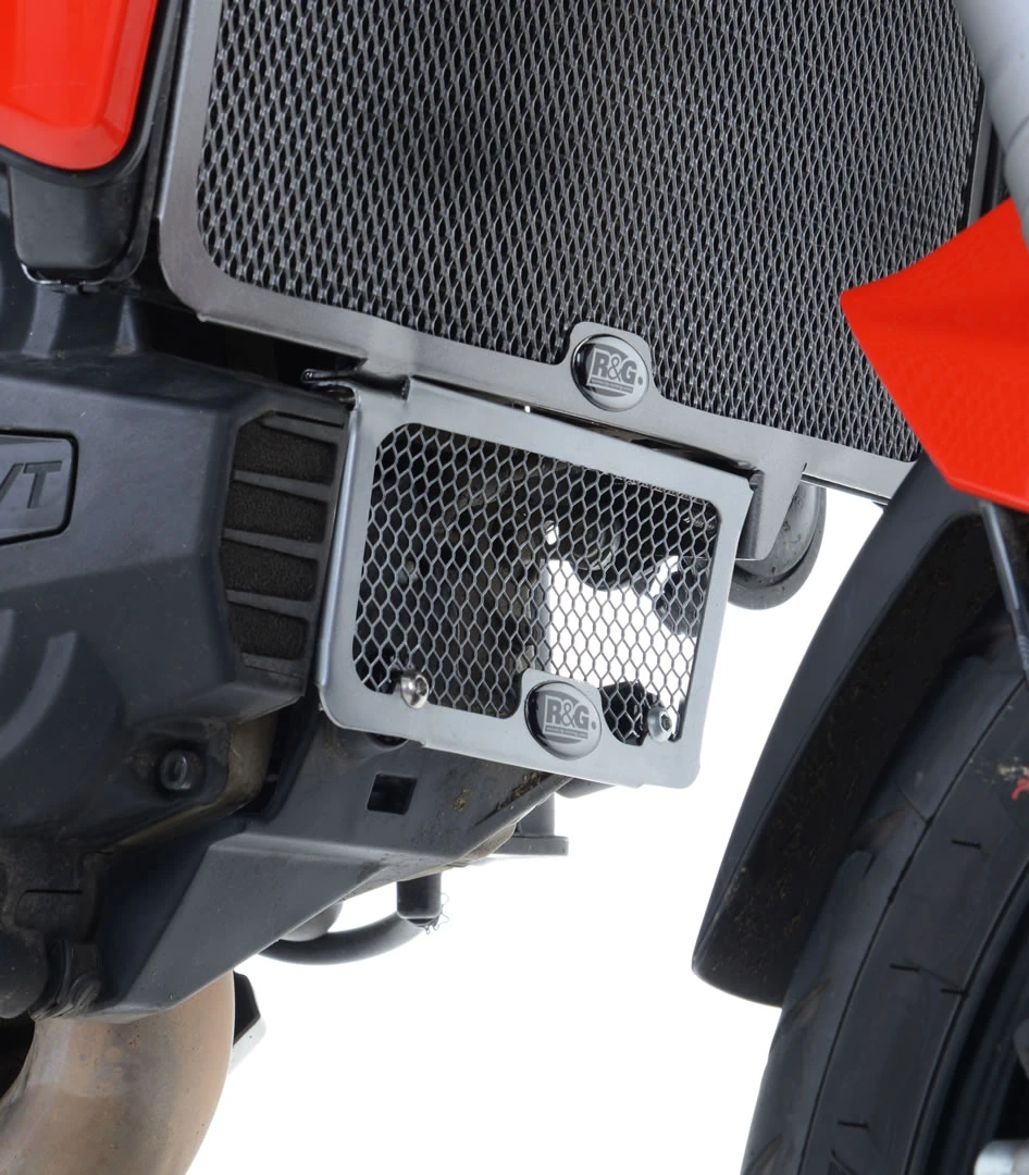Front Cylinder Head Guard for the Ducati Multistrada 1200/S '15-,  Multistrada 1200 Enduro '16-  and Multistrada 1260 '18- models.