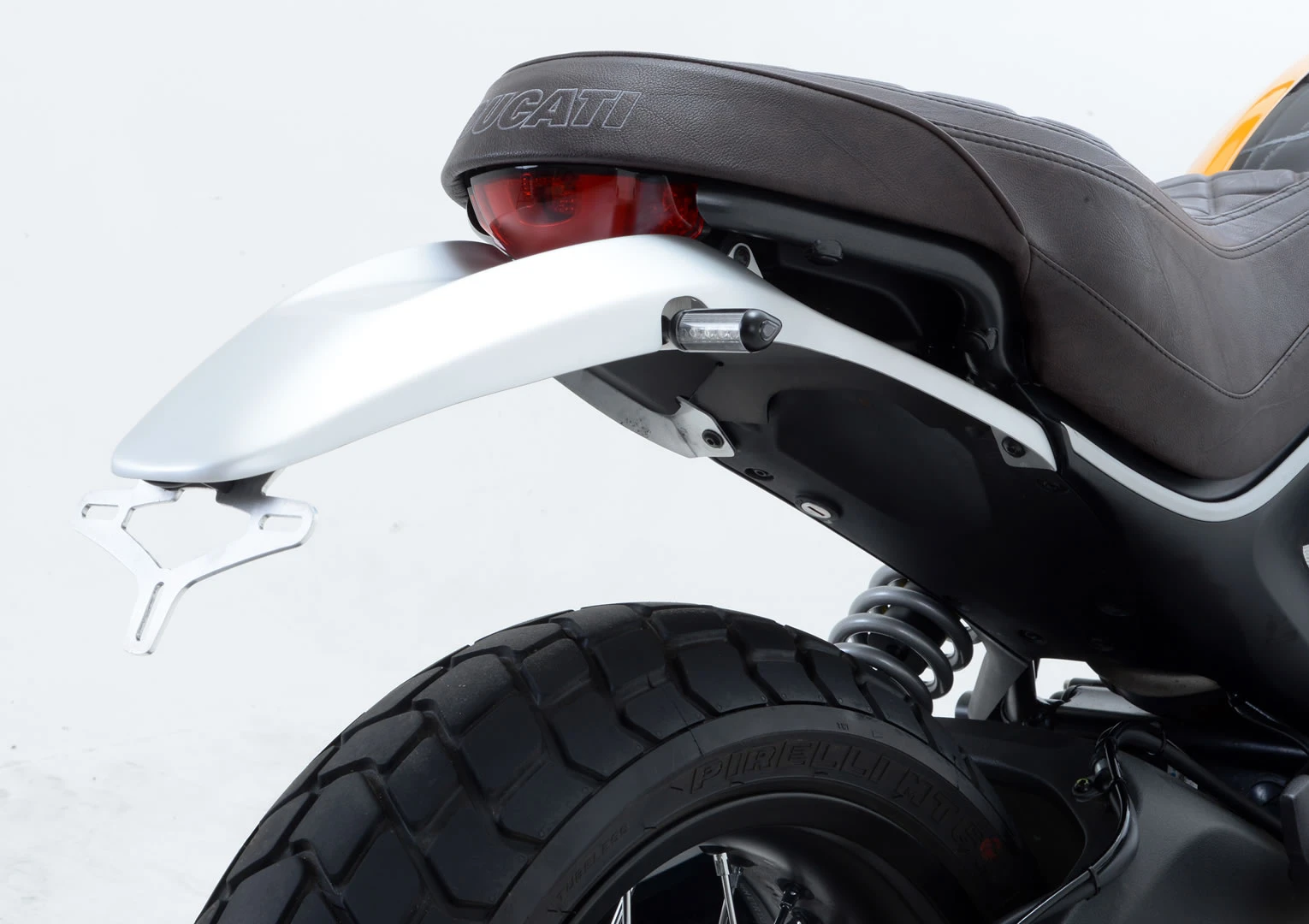 Tail Tidy for the Ducati Scrambler Classic '15- (Brushed Stainless Steel)