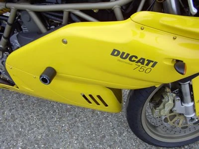 Crash Protectors - Classic Style for  Ducati 750SS/900SS ('99-'00)