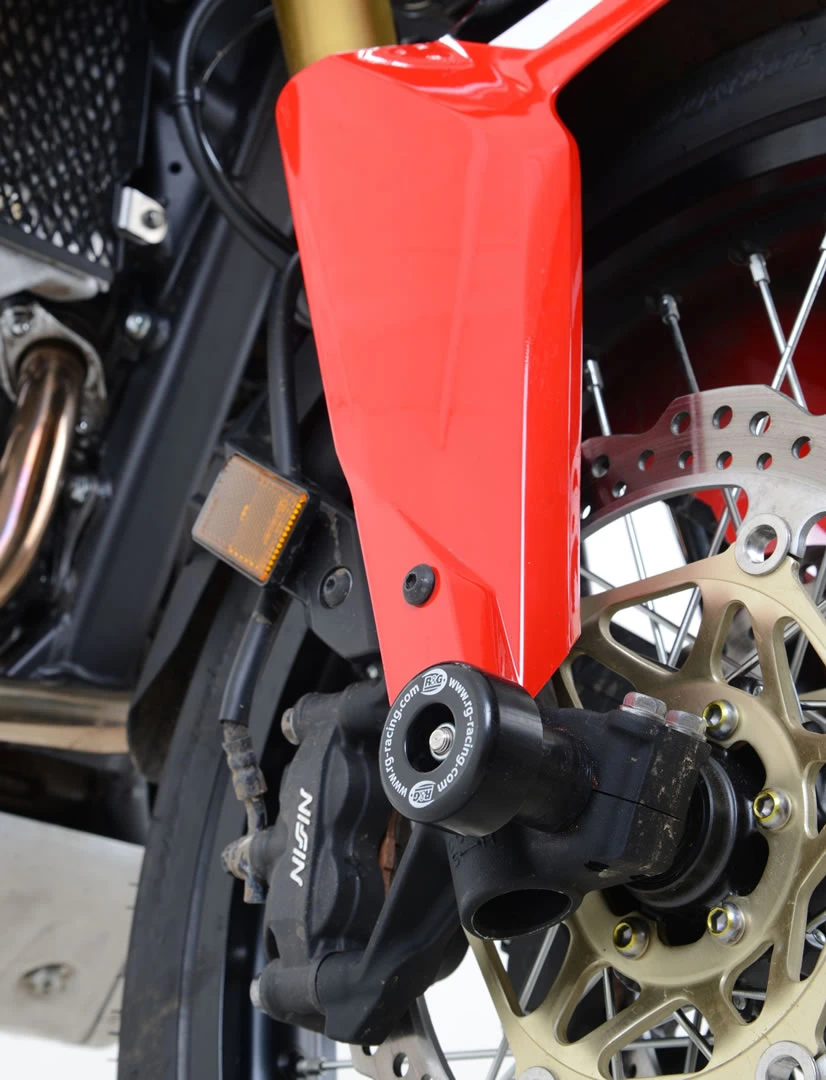 Fork Protectors for the Honda Africa Twin '16-, CRF1100L Africa Twin Adventure Sports '18- '24 / CRF1100L Africa Twin Standard Model '20- '24 & CRF1100L Africa Twin DCT '24-