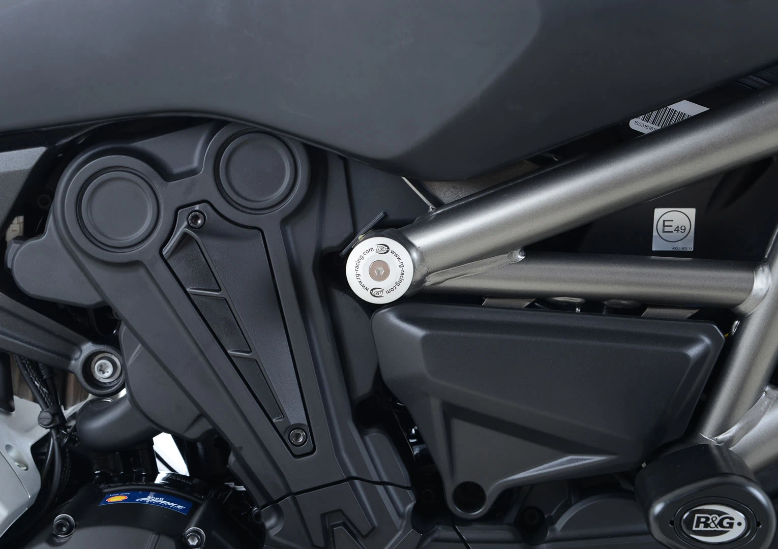 Frame Plug for the Ducati XDiavel,  XDiavel S '16- & Ducati Diavel 1260 (S) '21-