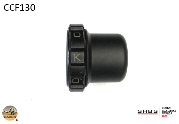 Kaoko Throttle Stabilizer for BMW K1600GT, K1600GTL (2012-); models with black bar end weights