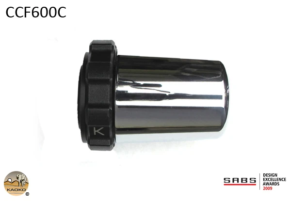 Kaoko Throttle Stabilizer for BMW R1200C & R1200CL with chrome tapered Bar-End Weights. Note: does not fit models with plastic end caps.