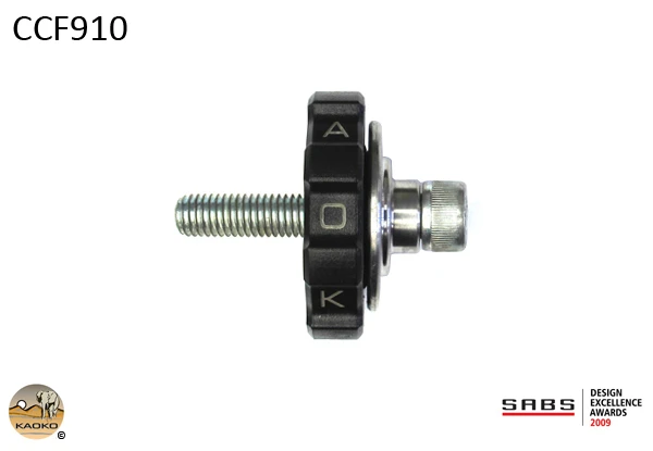 Kaoko Throttle Stabilizer for BMW F800GS (2013-) & F700GS (2013-) : (for use with OEM steel back bone hand guards)