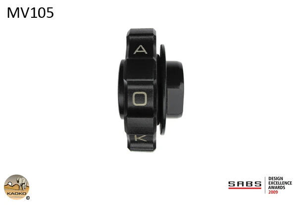 Kaoko Throttle Stabilizer for the MV Agusta Rivale 800cc (2013) (with OEM Hand Guards)