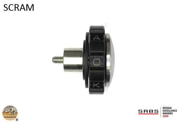 Kaoko Throttle Stabilizer for the Triumph Scrambler 900 (-2014) ; Bonneville SE with Mag Wheels (-2014)