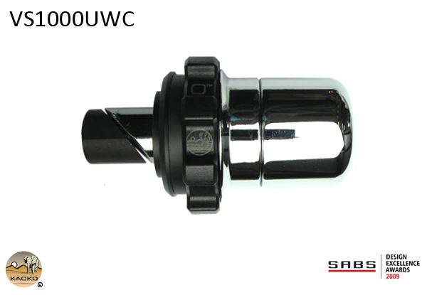 Kaoko Throttle Stabilizer for the Suzuki Burgman 400cc Limited Edition (2010-) with OEM Chrome Bar End Weights. Special Order Item.