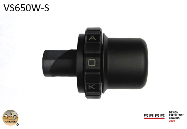 Kaoko Throttle Stabilizer for the Suzuki DL650 V-Strom  without OEM handguards and with / without heated grips.
