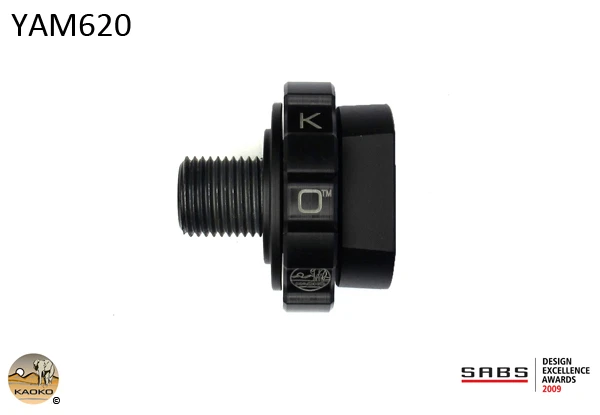 Kaoko Throttle Stabilizer for the Yamaha Tenere XT660Z (with OEM hand guards) (With Barkbusters hand guards)