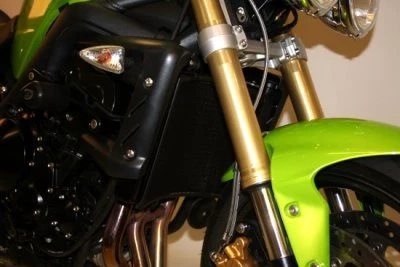 Radiator Guardsfor Triumph Street Triple and Street Triple R '07-'12