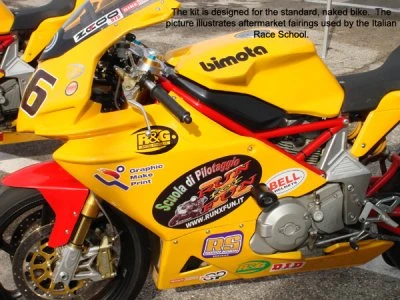 Crash Protectors - Aero Style for Bimota DB5