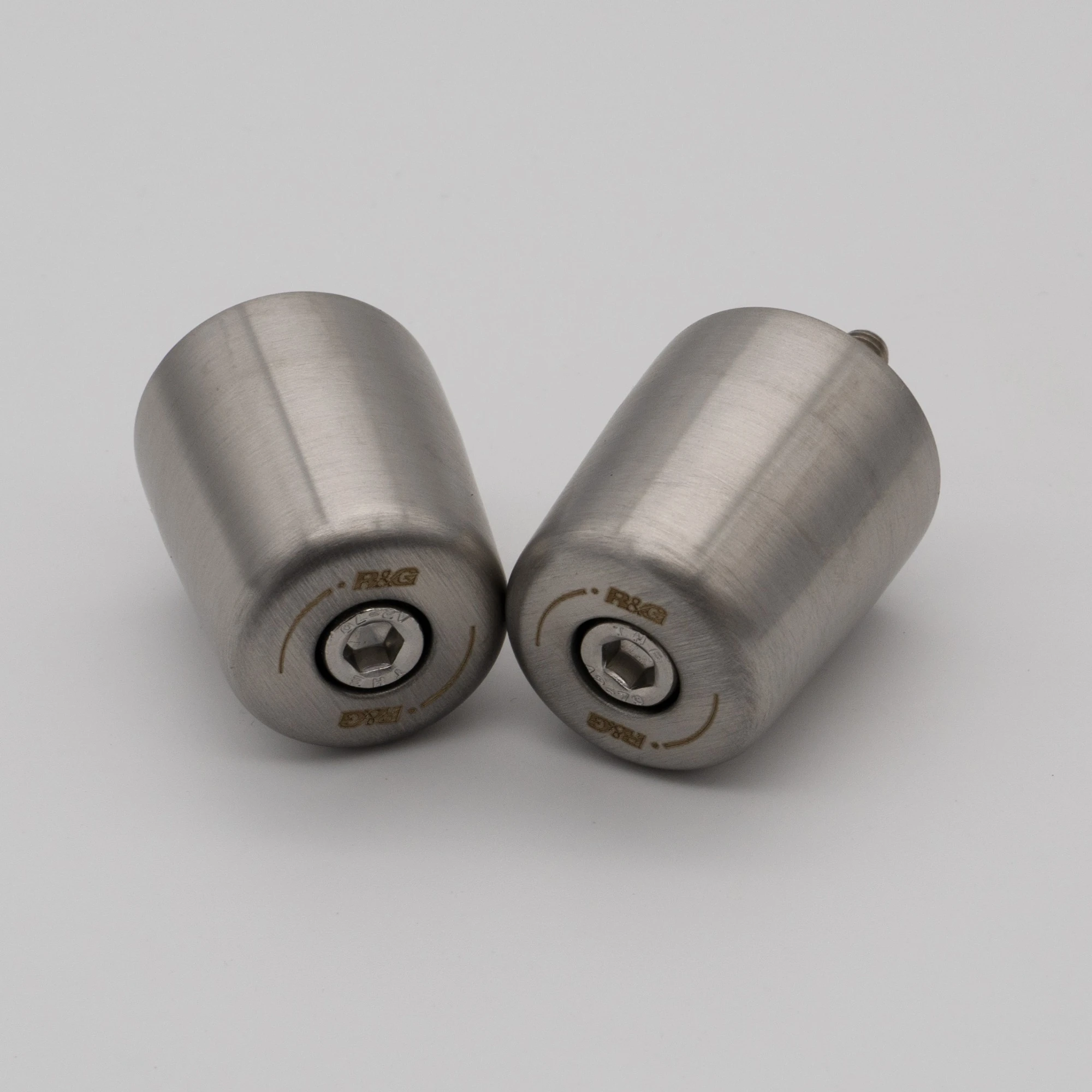 R&G Stainless Steel Bar Ends for the Suzuki SV 650 '16-/SV 650X '18-, Katana '19-, GSX-S1000 '15-'20, GSX-R600/750 '11- '24, Gladious 650 '09-,
