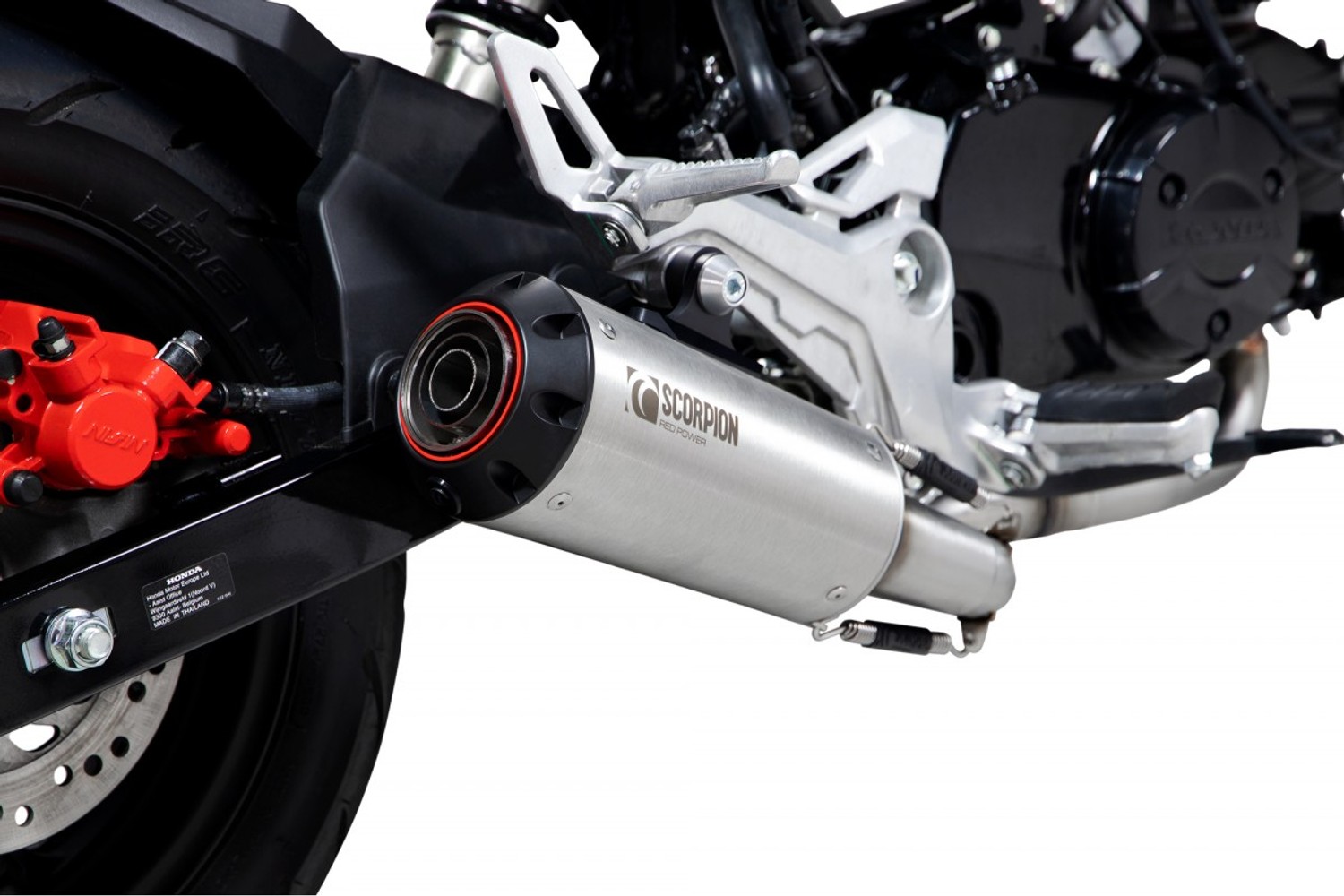 Scorpion Exhaust Red Power For Honda Msx 125 16 Full System