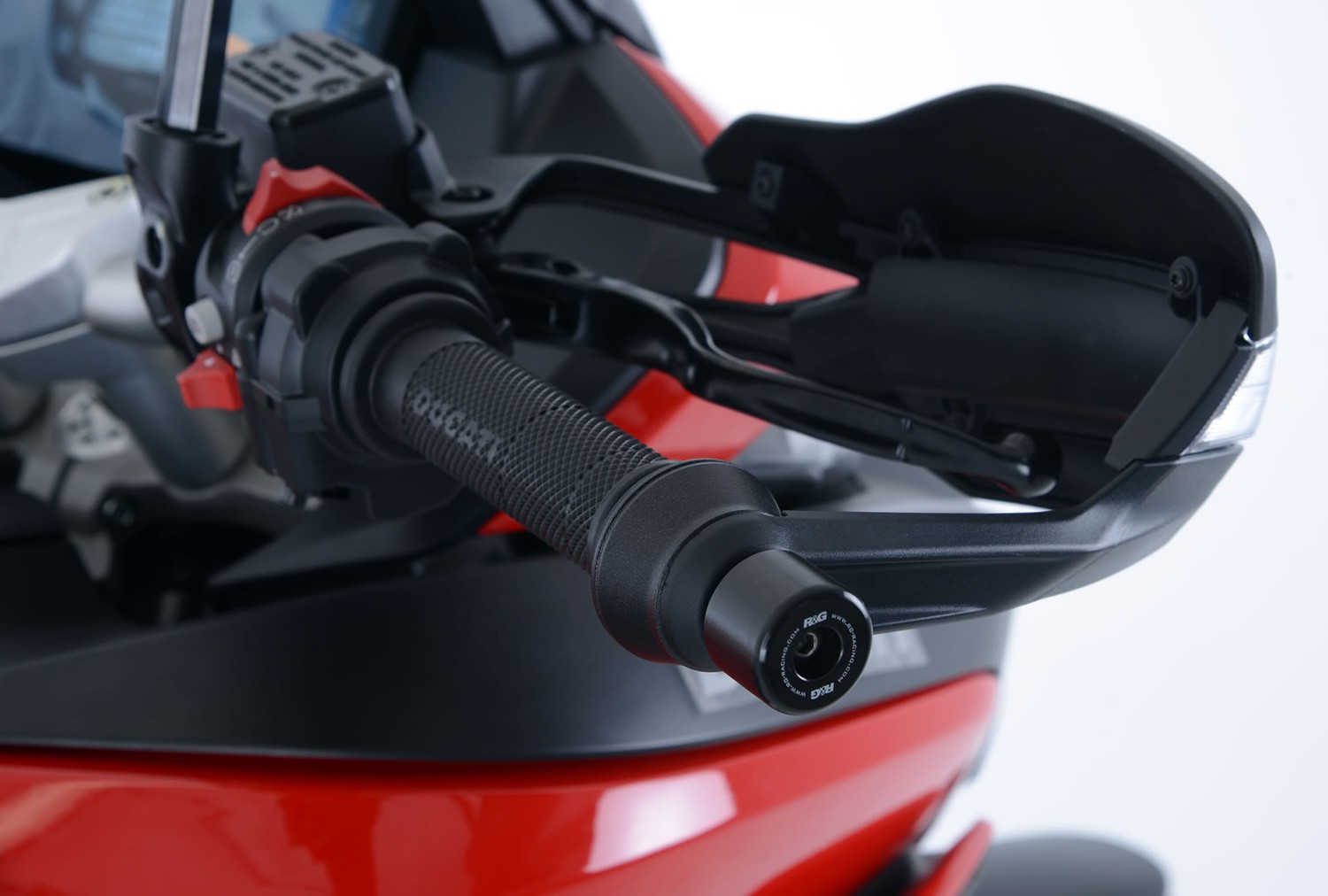 R&G Racing Bar End Sliders to fit Ducati Hypermotard 950 2019 > 